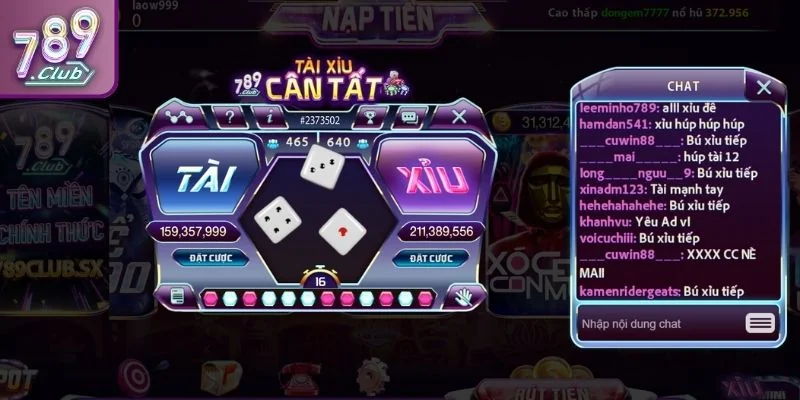 Game Tài Xỉu Đổi Thưởng 789CLUB – Thủ Thuật Chơi Chắc Thắng 2 Thủ thuật xuống tiền cược game Tài Xỉu đổi thưởng từ chuyên gia
