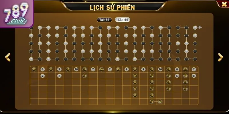 Làm Sao Để Thắng Tài Xỉu 789CLUB? Kinh Nghiệm Từ Cao Thủ 3 Theo dõi chuỗi kết quả, nhưng đừng quá lệ thuộc “cầu”