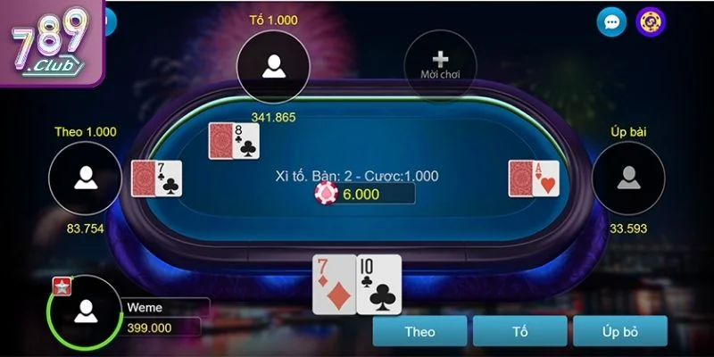 Xì Tố 789CLUB – Những Kỹ Năng Chơi Thắng Chắc Từ Cao Thủ 2 Từ cơ bản đến chuyên sâu nắm vững các thuật ngữ Poker